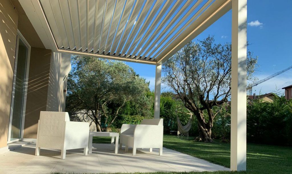 pergola bioclimatica su misura