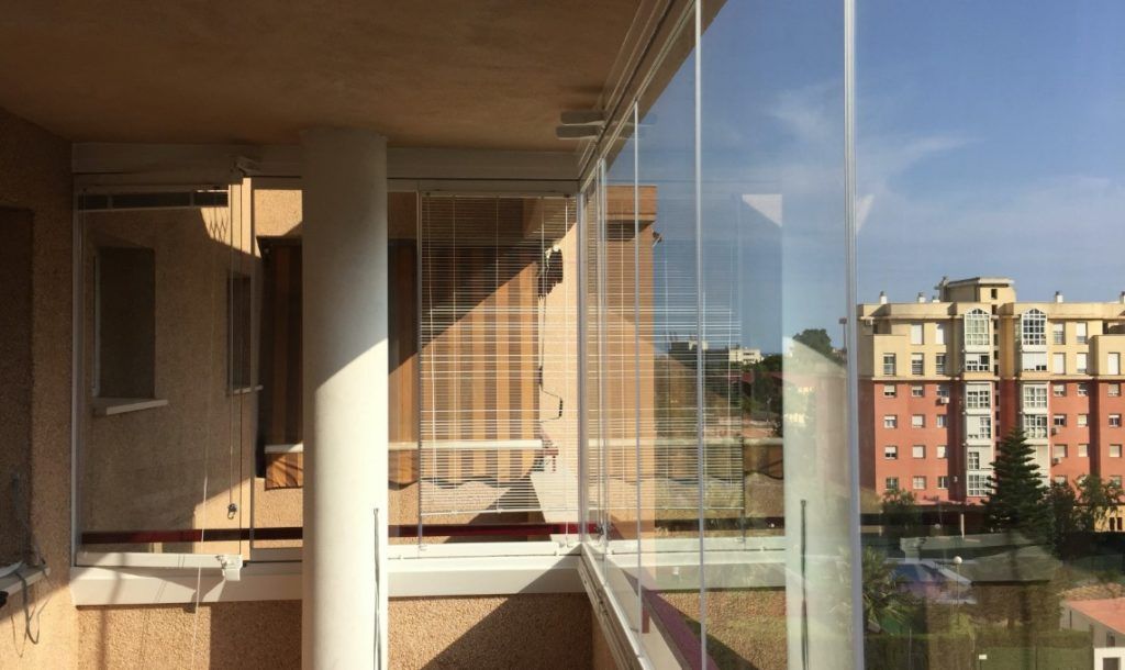 copertura balconi in vetro