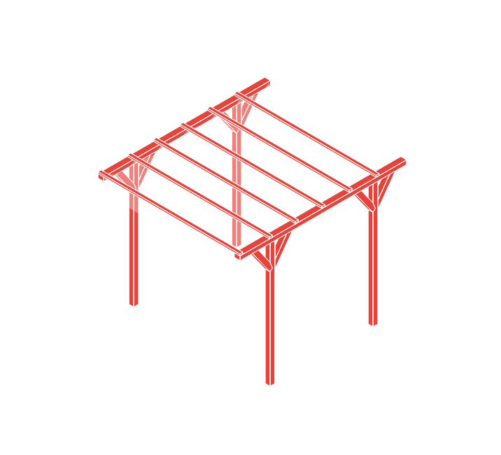 Illustrazione pergotenda