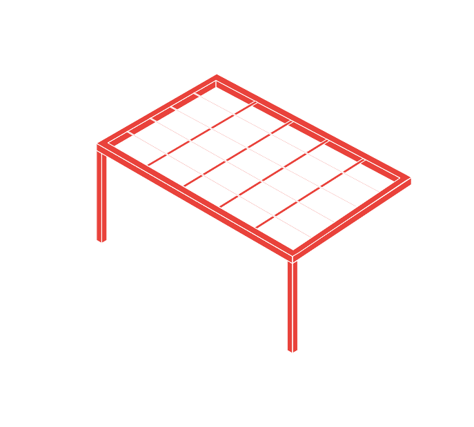 Illustrazione pergotetto